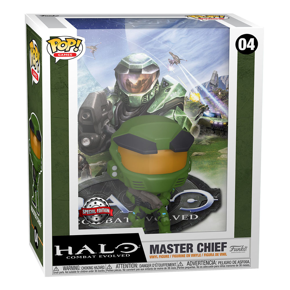 funko pop! covers halo combat evolved master chief #04 special edition