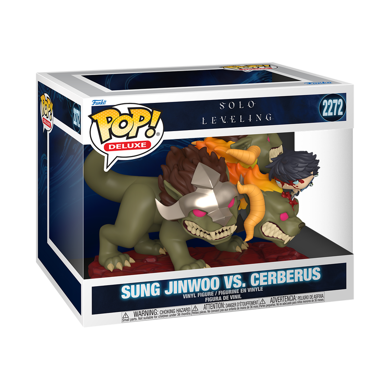 funko pop! deluxe animation solo leveling sung jinwoo vs. cerberus #2272