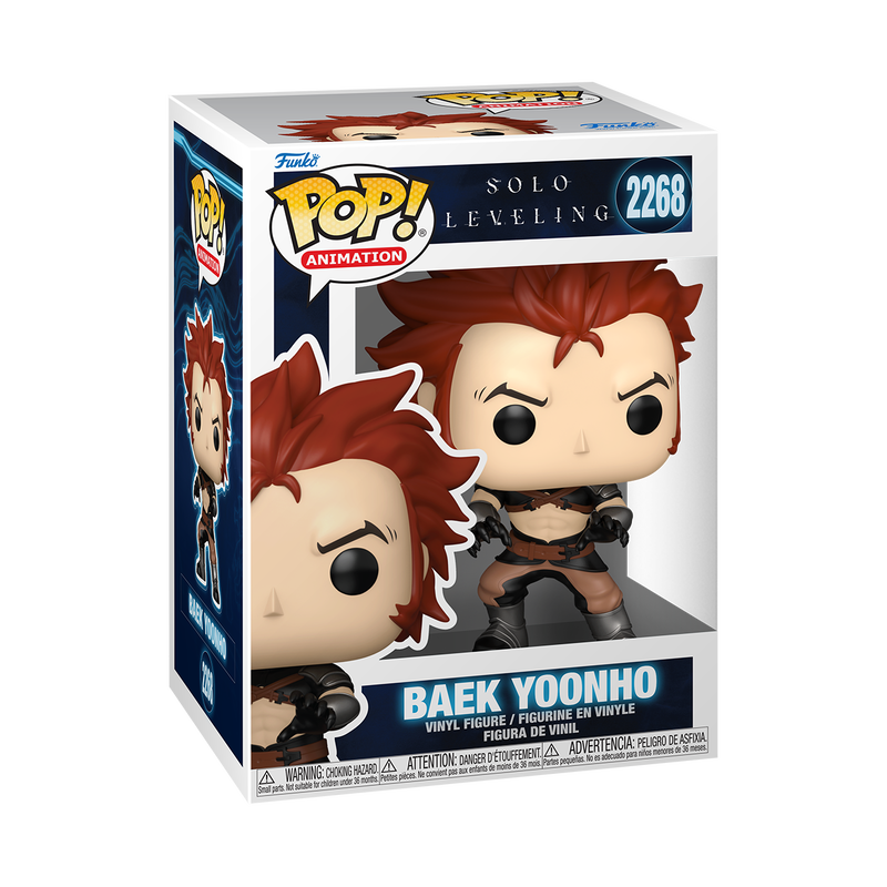 funko pop! animation solo leveling baek yoonho #2268