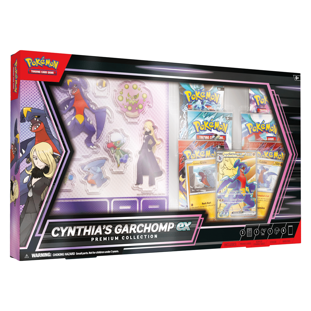 cynthia’s garchomp ex premium collection