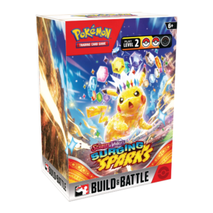scarlet & violet – surging sparks build & battle box