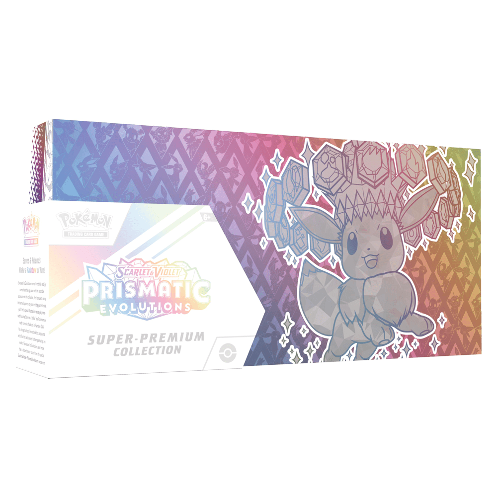 scarlet & violet – prismatic evolutions super premium collection