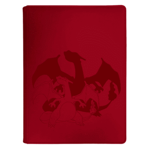 ultra pro elite series – charizard 9 pocket zippered pro binder