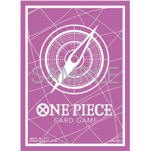 one piece card game standard purple sleeves