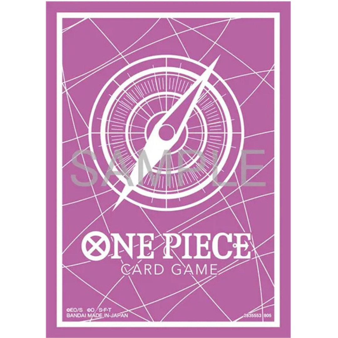 one piece card game standard purple sleeves