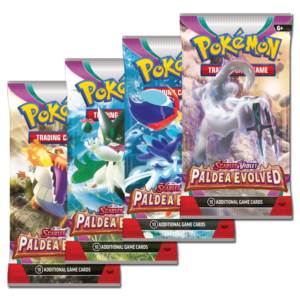 scarlet & violet – paldea evolved booster pack
