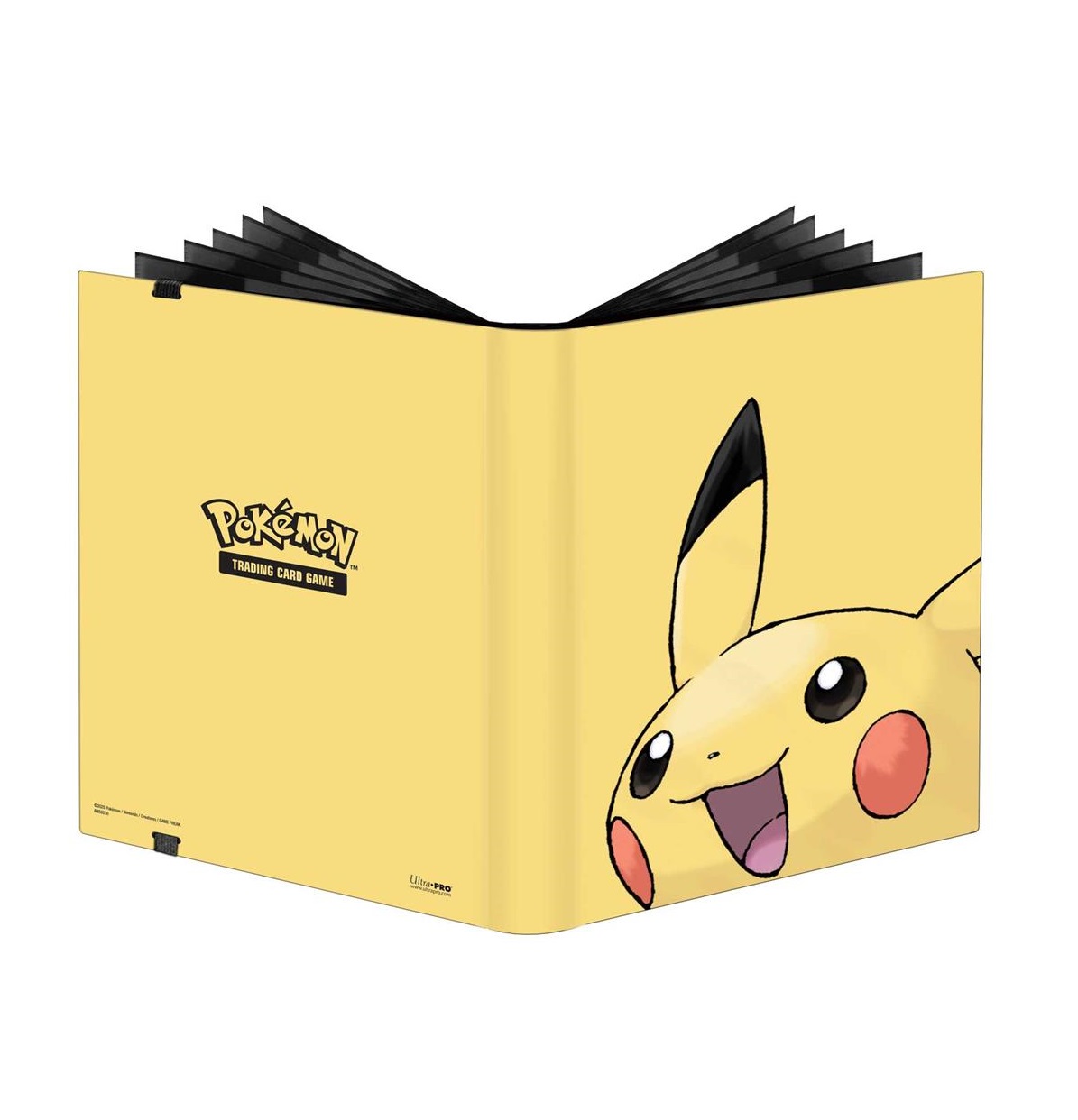 arquivadora/protetora pokémon trading card game pikachu ultra pro binder (360 cartas)