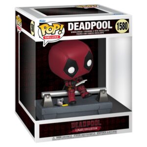 figura pop deluxe deadpool deadpool on bridge