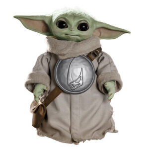 figura premium animatronica grogu star wars 37cm