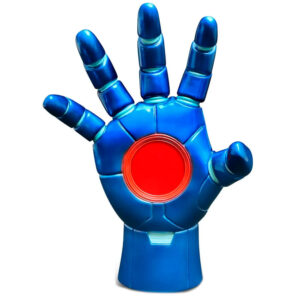 estatua heroic hands grey armor iron man marvel 25cm (cópia)
