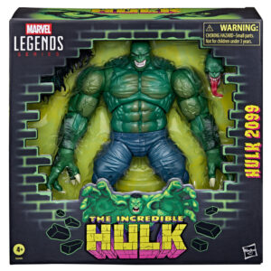 figura hulk 2099 o incrível hulk marvel legends series 15cm