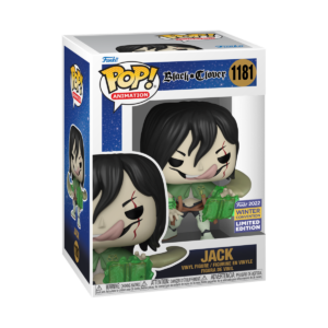 funko pop! black clover jack #1181 2022 winter convention limited edition