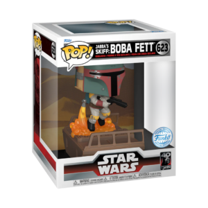 funko pop! star wars jabba's skiff: boba fett #623 se
