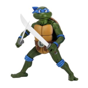 figura action leonardo as tartarugas ninja 38cm