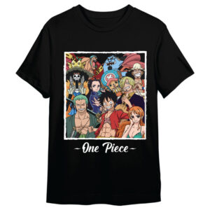 t shirt monkey d. luffy, roronoa zoro & sanji one piece adulto (cópia)
