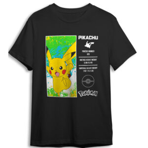 t shirt pikachu pokemon infantil