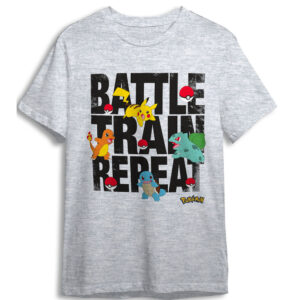 t shirt battle pokemon infantil