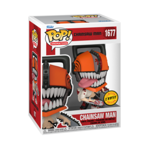 funko pop! chainsaw man chainsaw man #1677 chase