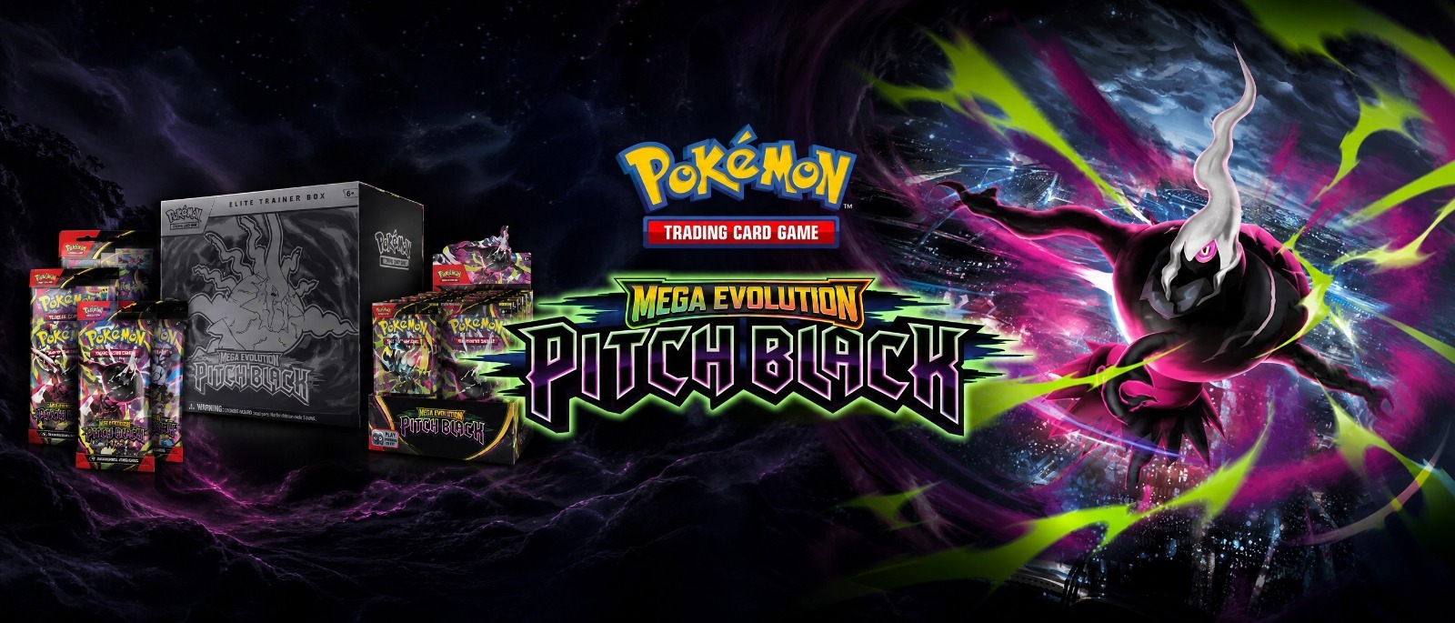 Pokemon Mega Evolution Pitch Black